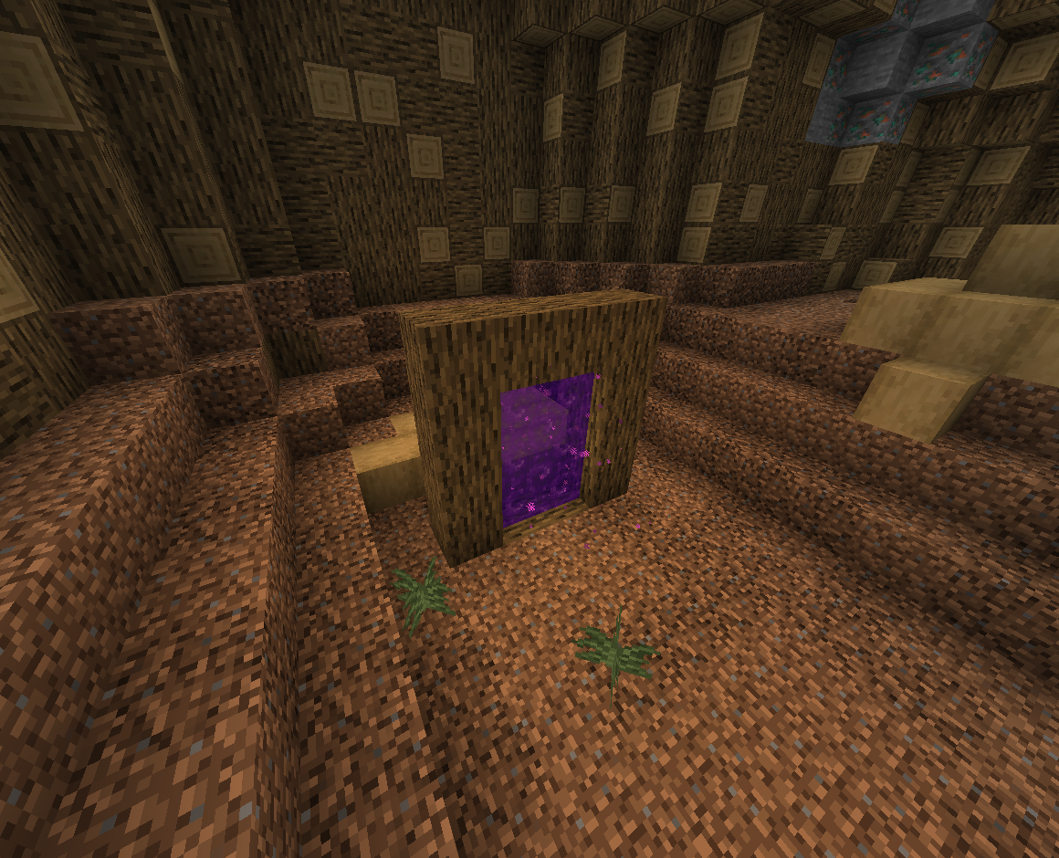 Portal used to enter and exit Descent Into Darkness caves